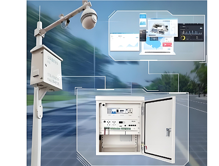 城市路口监控箱